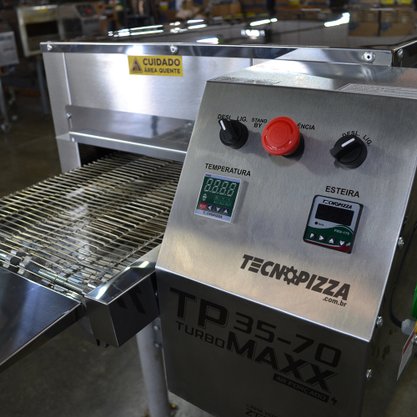 Forno Industrial Elétrico TP 25-50 - Forno Esteira
