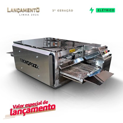 Forno Industrial Elétrico TP 40-100 - Forno Esteira