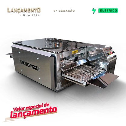 Forno Industrial Elétrico TP 45-100 - Forno Esteira
