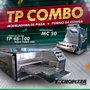 Forno de Esteira TP 48-100 Maxx Turbo Gás + Modeladora de Pizza MC-50